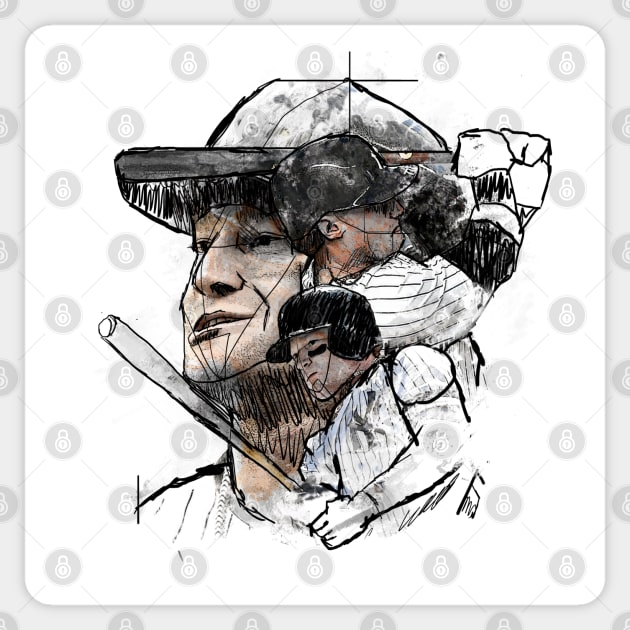 Clint Frazier on Sketch Art Sticker by pentaShop